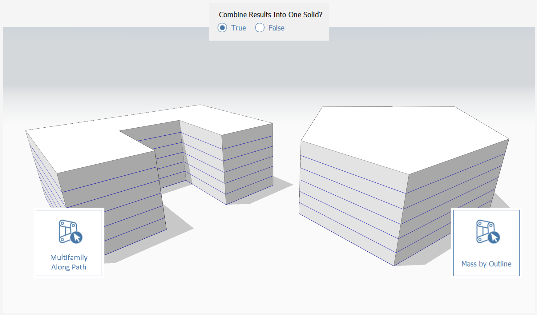 Single solid option for Dynamo mass samples in FormIt